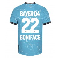 Pánský Fotbalový dres Bayer Leverkusen Victor Boniface #22 2023-24 Třetí Krátký Rukáv